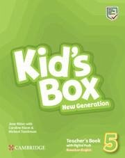Cover Kid's Box New Generation Level 5 Teacher's Book with Digital Pack American English