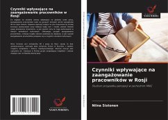 Cover Czynniki wp¿ywaj¿ce na zaanga¿owanie pracowników w Rosji