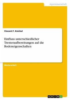 Cover Einfluss unterschiedlicher Tresteraufbereitungen auf die Bodeneigenschaften