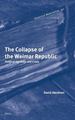 The Collapse of the Weimar Republic Cover The Collapse of the Weimar Republic