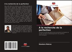 À la recherche de la perfection Cover À la recherche de la perfection