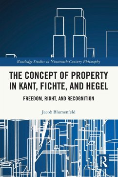 The Concept of Property in Kant, Fichte, and Hegel - Blumenfeld, Jacob