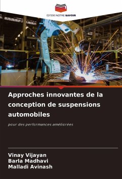 Cover Approches innovantes de la conception de suspensions automobiles
