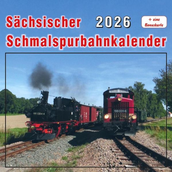 Sächsischer Schmalspurbahnkalender 2026 Sächsischer Schmalspurbahnkalender 2026