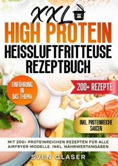 Cover XXL High Protein Heißluftfritteuse Rezeptbuch