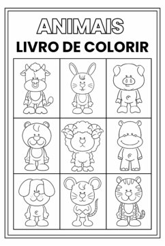Cover Livro Para Colorir (eBook, ePUB)