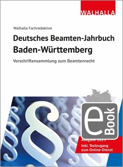 Cover Deutsches Beamten-Jahrbuch Baden-Württemberg 2025 (eBook, PDF)