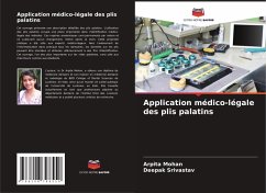 Cover Application médico-légale des plis palatins