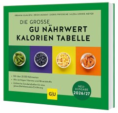 Cover Die große GU Nährwert-Kalorien-Tabelle 2026/27