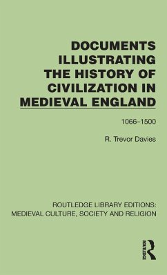 Cover Documents Illustrating the History of Civilization in Medieval England
