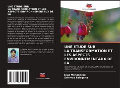 Cover UNE ETUDE SUR LA TRANSFORMATION ET LES ASPECTS ENVIRONNEMENTAUX DE LA