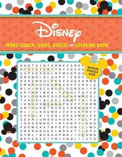 Cover Disney Word Search, Quips, Quotes and Coloring Book