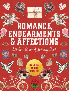 Cover Romance, Endearments & Affections Sticker, Color & Activity Book
