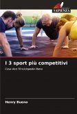 I 3 sport più competitivi I 3 sport più competitivi