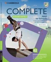 Complete First for Schools Student's Book and Workbook with eBook and Digital Pack (Italian Edition) - Brook-Hart, Guy; Hutchison, Susan; Passmore, Lucy; Uddin, Jishan