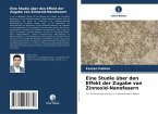 Eine Studie über den Effekt der Zugabe von Zinnoxid-Nanofasern