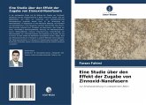 Eine Studie über den Effekt der Zugabe von Zinnoxid-Nanofasern Eine Studie über den Effekt der Zugabe von Zinnoxid-Nanofasern