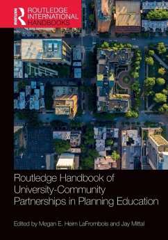 Cover Routledge Handbook of University-Community Partnerships in Planning Education