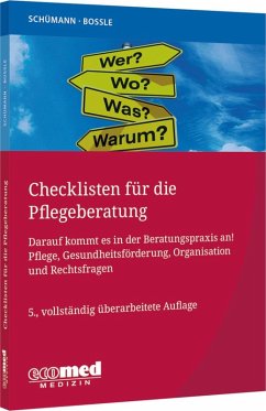 Checklisten für die Pflegeberatung Cover Checklisten für die Pflegeberatung