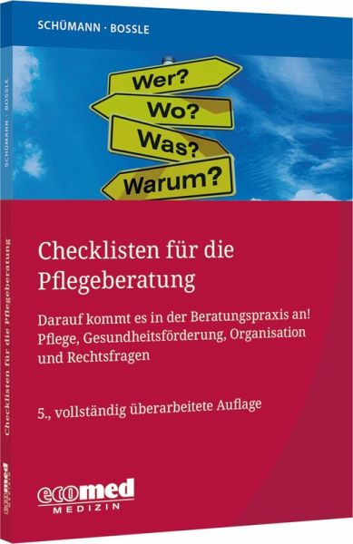 Checklisten für die Pflegeberatung Checklisten für die Pflegeberatung