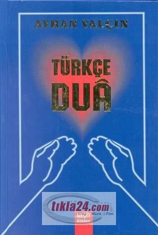 Türkce Dua Ciltli Türkce Dua Ciltli