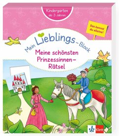Cover Klett Mein Lieblings-Block: Meine schönsten Prinzessinnen-Rätsel