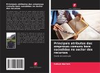 Principais atributos das empresas comuns bem sucedidas no sector dos recursos
