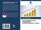 Leistungsbewertung ausgewählter Investmentfonds in Indien