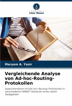 Cover Vergleichende Analyse von Ad-hoc-Routing-Protokollen