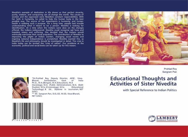 Educational Thoughts and Activities of Sister Nivedita
