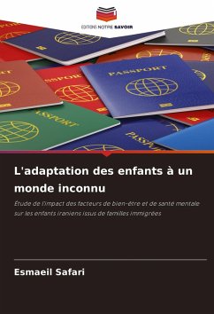 Cover L'adaptation des enfants à un monde inconnu