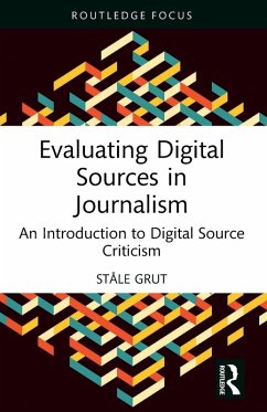 Cover Evaluating Digital Sources in Journalism