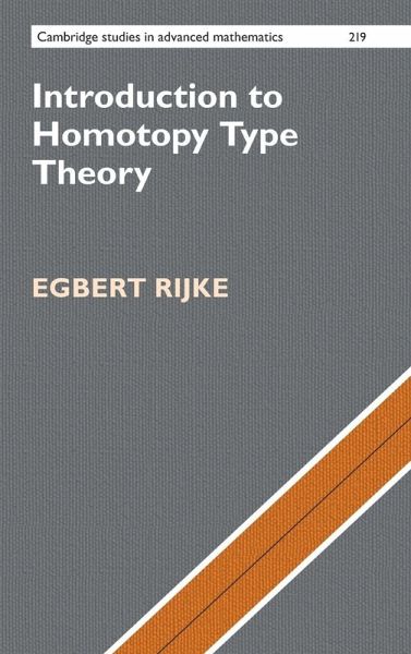 Introduction to Homotopy Type Theory Introduction to Homotopy Type Theory