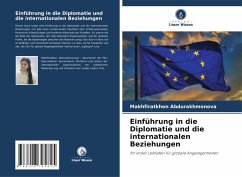 Cover Einführung in die Diplomatie und die internationalen Beziehungen