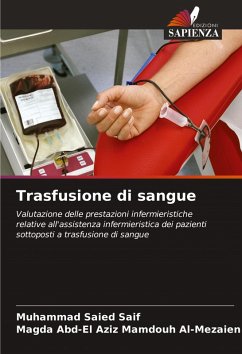 Cover Trasfusione di sangue