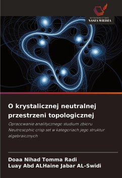 Cover O krystalicznej neutralnej przestrzeni topologicznej