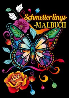 Cover Schmetterlings- Malbuch