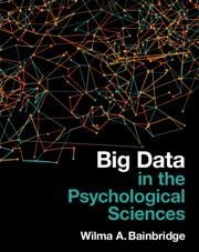 Cover Big Data in the Psychological Sciences