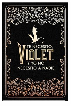 Cover Diario oficial de Alas de sangre: Te necesito, Violet. Y yo no necesito a nadie