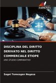 DISCIPLINA DEL DIRITTO DERIVATO NEL DIRITTO COMMERCIALE ETIOPE DISCIPLINA DEL DIRITTO DERIVATO NEL DIRITTO COMMERCIALE ETIOPE