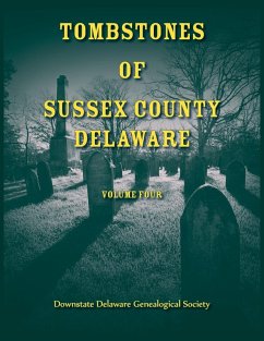 Cover Tombstones of Sussex County, Delaware, Volume 4