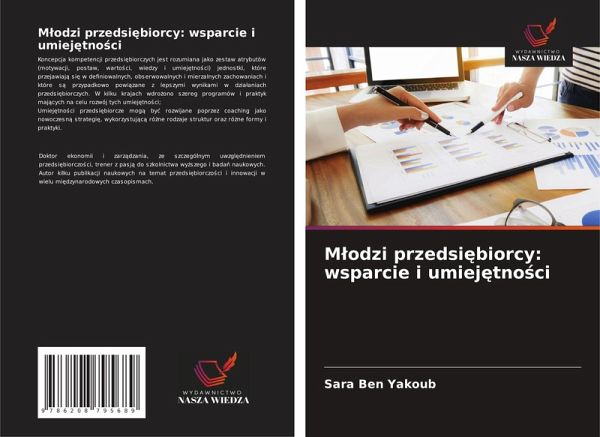 M¿odzi przedsi¿biorcy: wsparcie i umiej¿tno¿ci M¿odzi przedsi¿biorcy: wsparcie i umiej¿tno¿ci