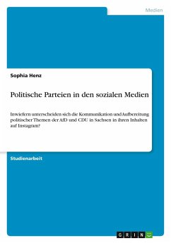 Cover Politische Parteien in den sozialen Medien