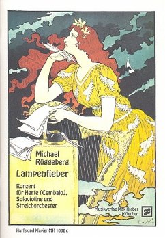 Cover Lampenfieber für Harfe (Cembalo), Violine und Orchester für Harfe, Violine und Klavier