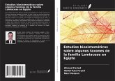 Estudios biosistemáticos sobre algunos taxones de la familia Lamiaceae en Egipto Estudios biosistemáticos sobre algunos taxones de la familia Lamiaceae en Egipto