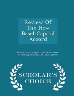 Cover Review of the New Basel Capital Accord - Scholar's Choice Edition