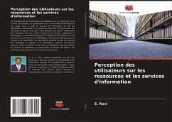 Cover Perception des utilisateurs sur les ressources et les services d'information