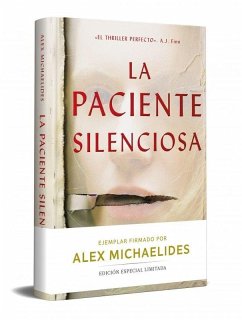 Cover La Paciente Silenciosa (Edición Limitada Firmada) / The Silent Patient (Limited Signed Edition)
