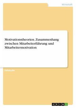 Motivationstheorien. Zusammenhang zwischen Mitarbeiterführung und Mitarbeitermotivation Motivationstheorien. Zusammenhang zwischen Mitarbeiterführung und Mitarbeitermotivation