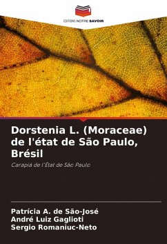 Cover Dorstenia L. (Moraceae) de l'état de São Paulo, Brésil
